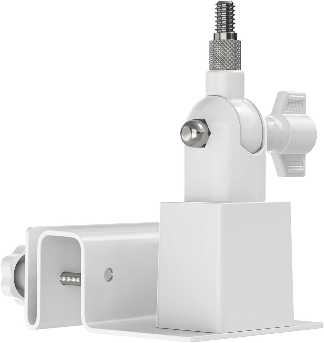 Universal Solar Panel Gutter Mount for Enhanced Sunlight - No Drill Installation