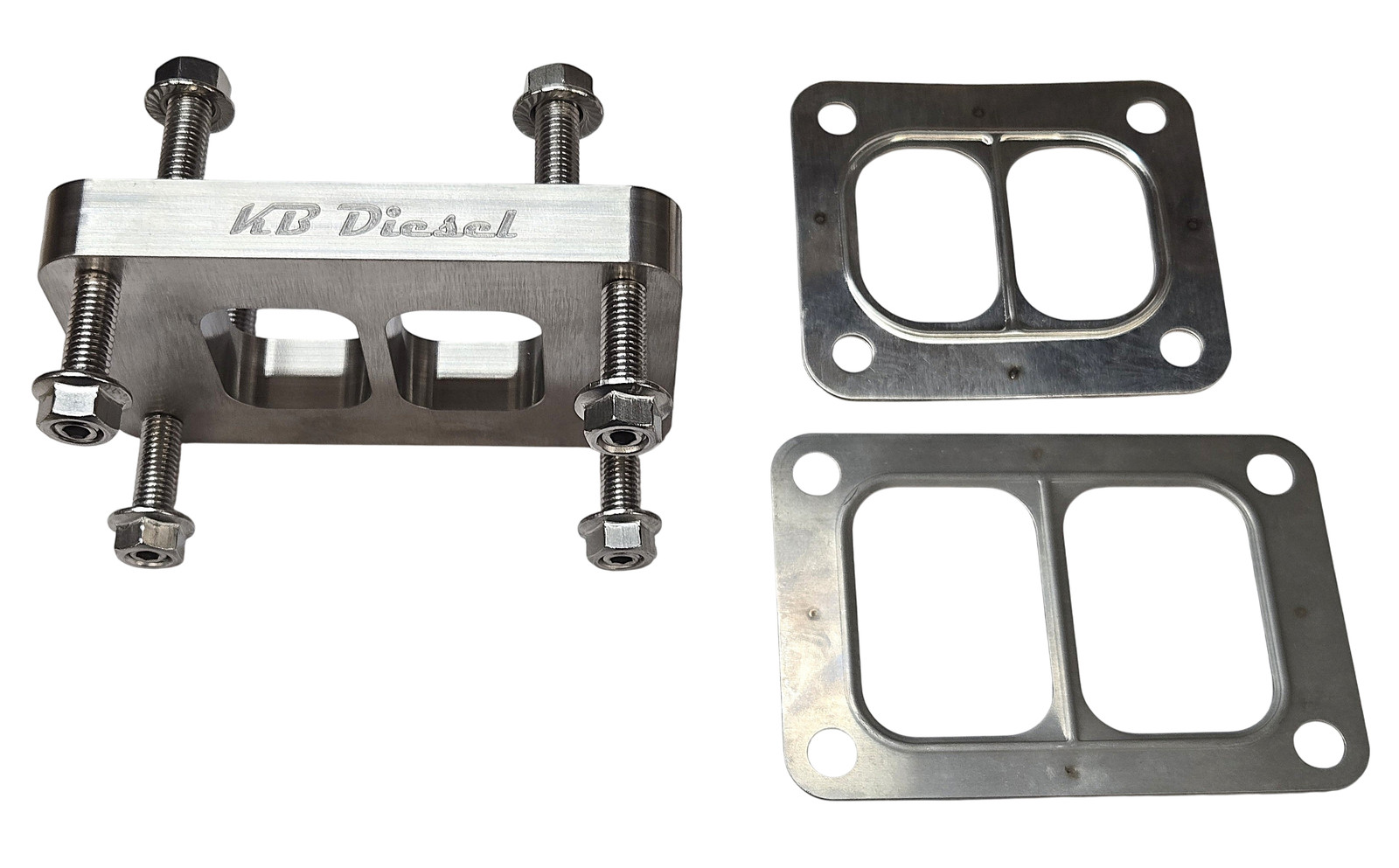 T4 to T6 Stainless Steel Adapter Flange w/ Hardware