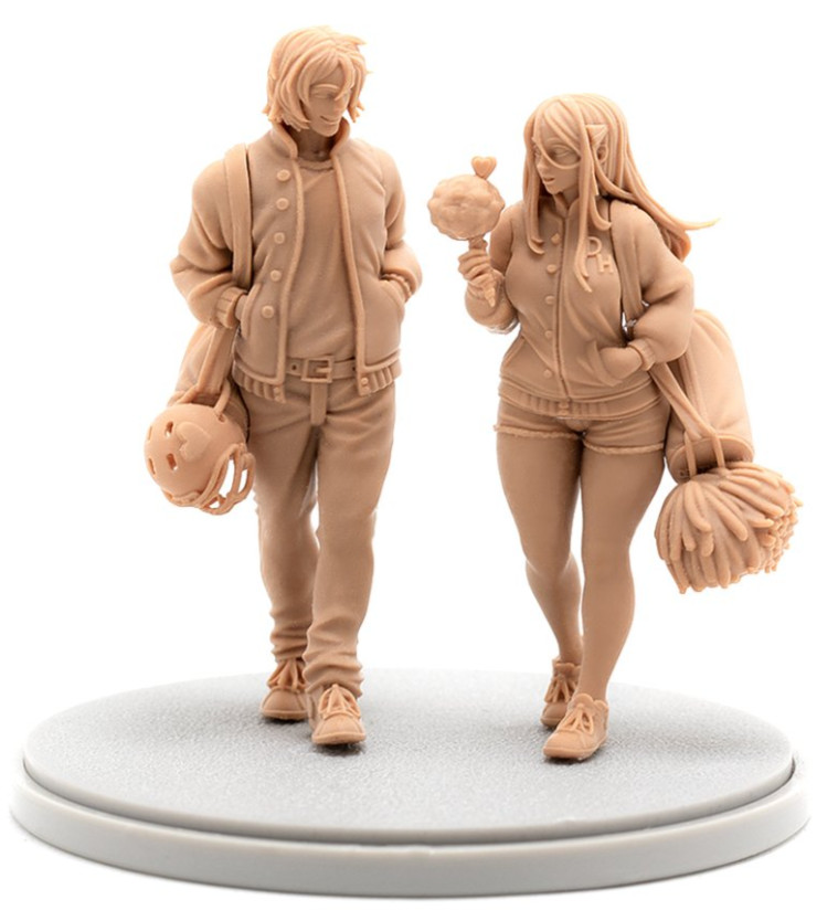 █  2PCS Death High Intimacy Couple Kingdom Death 30mm Unbuild WH525