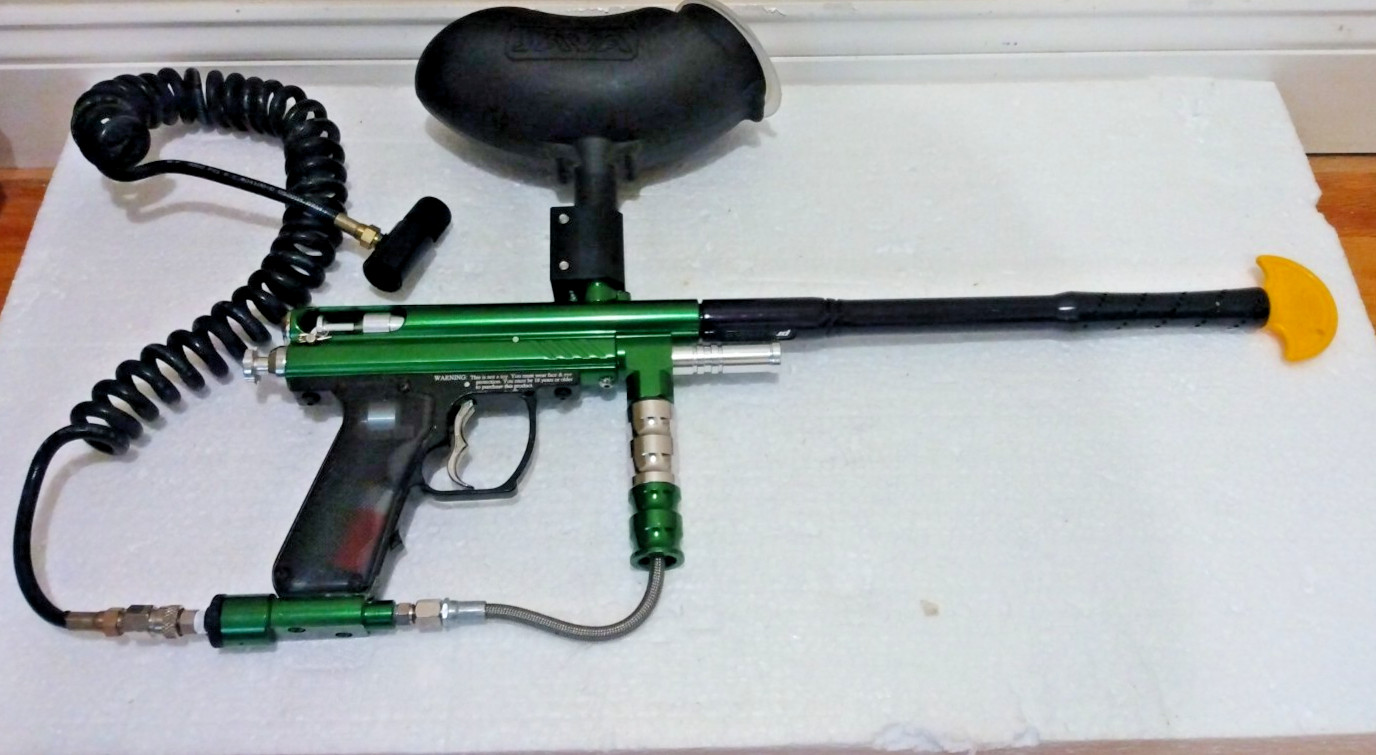 Spyder Imagine Paintball Gun Electronic Marker Green