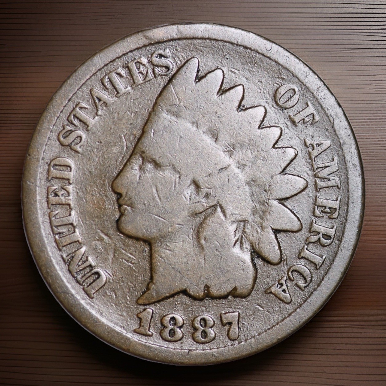 1887 Indian Head Cent Penny “Best Value On EBay” FAST SHIPPING
