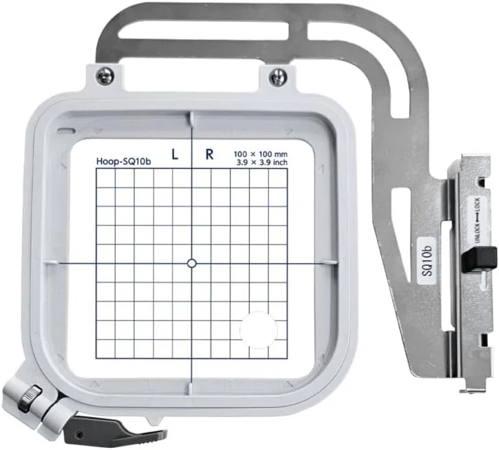 Embroidex SQ10B Embroidery Hoop for Janome Memory Craft MC 500E 400E 550E Elna E