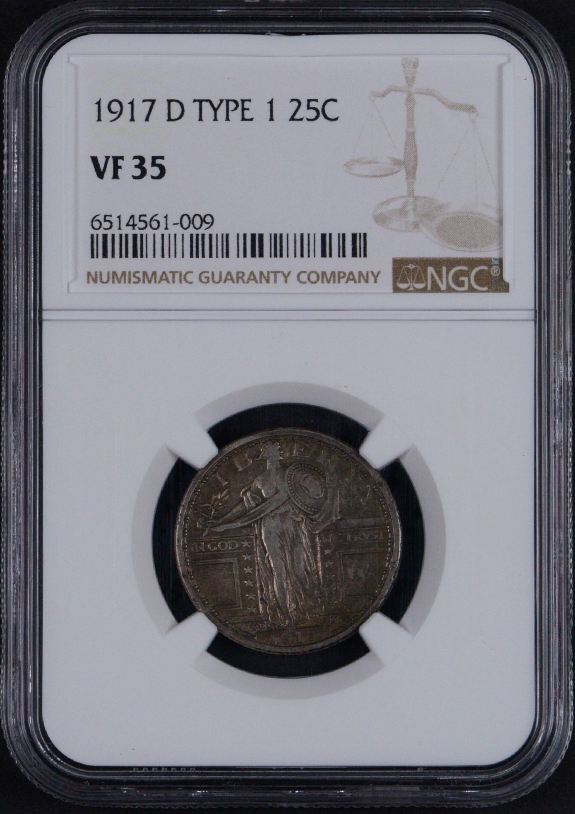Liberty Standing Quarter 1917D & 1917S