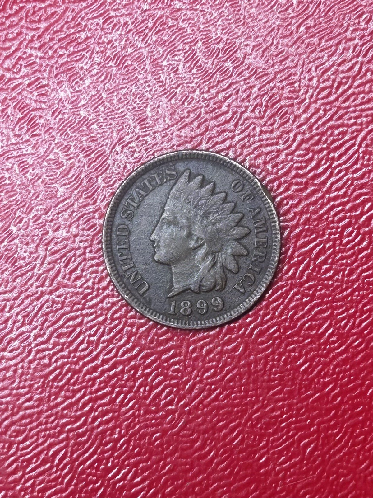 1899 Indian Head Cent Very Fine Plus Condition Amazing Exact Coin Imaged #CW94