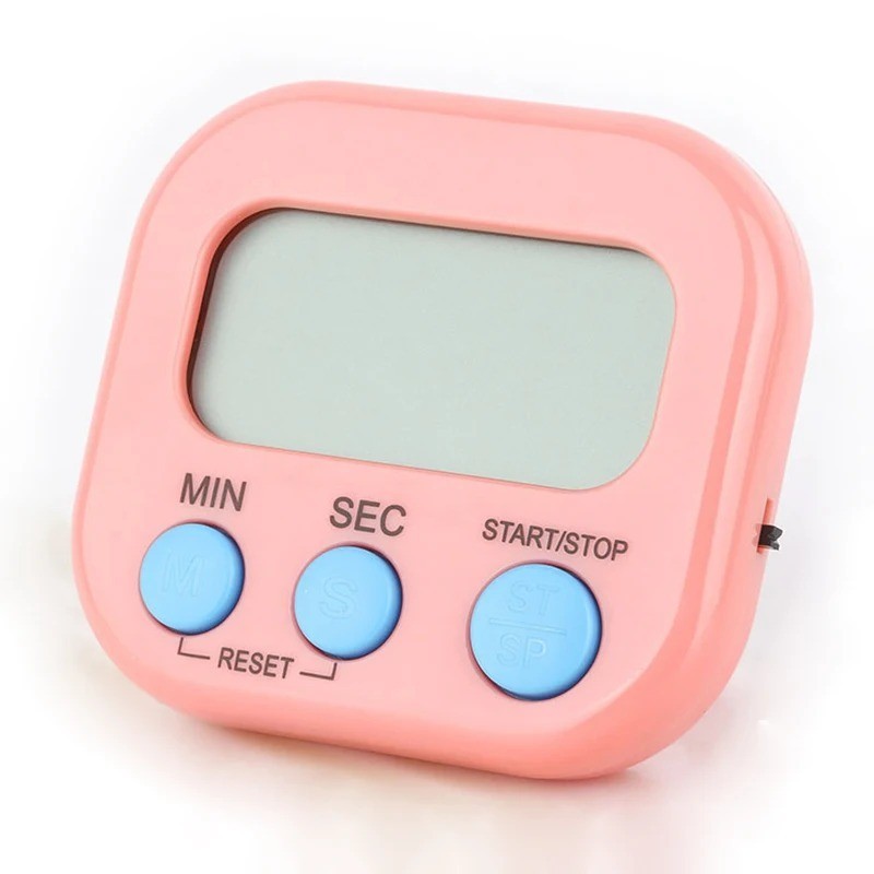 LCD Digital Kitchen Cooking Timer Count Down Up Clock Loud Alarm Magnetic USA