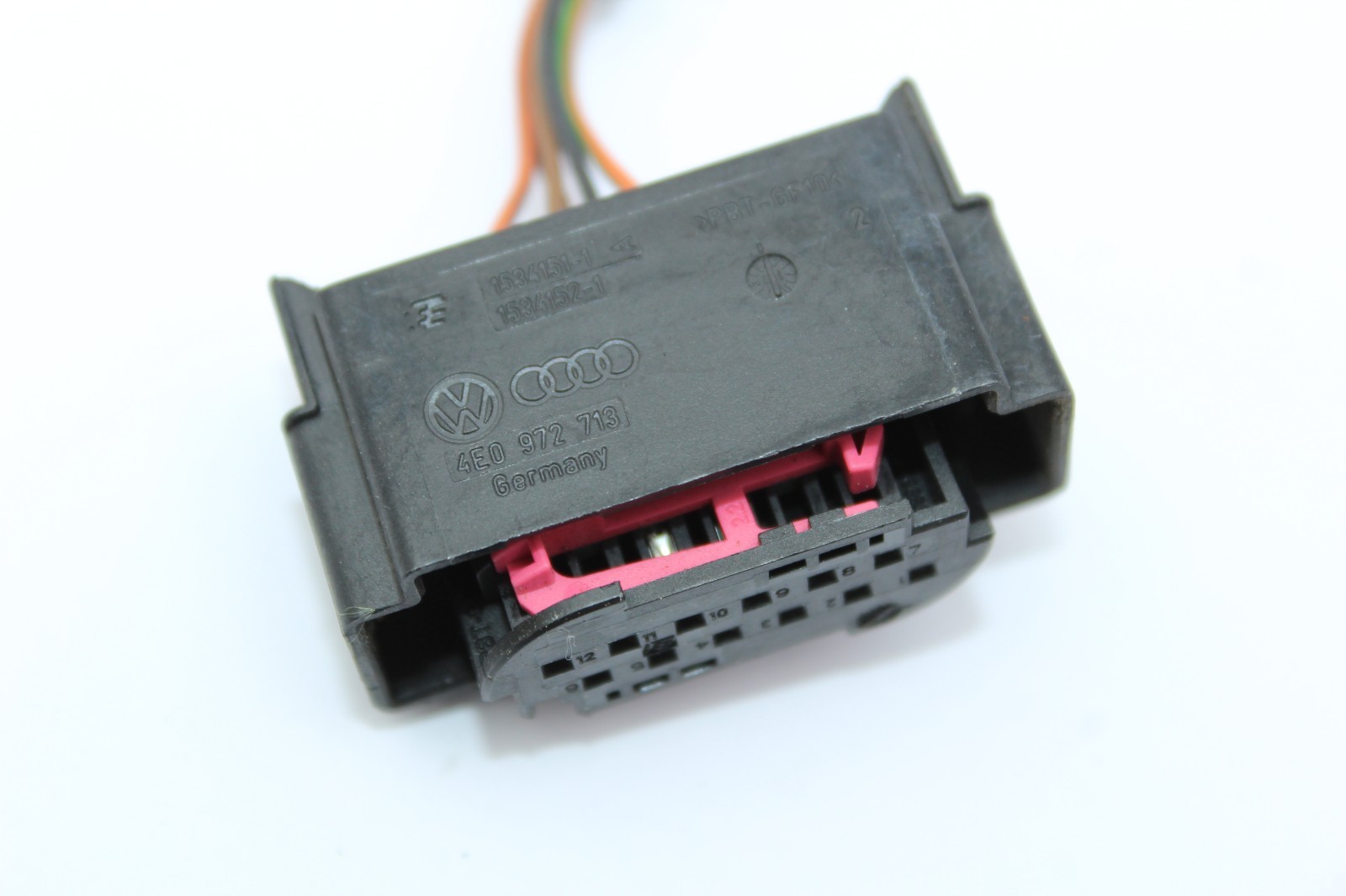 2012-2018 Audi A6 S7 Rear Blind Spot Control Module Connector Wiring Pigtail