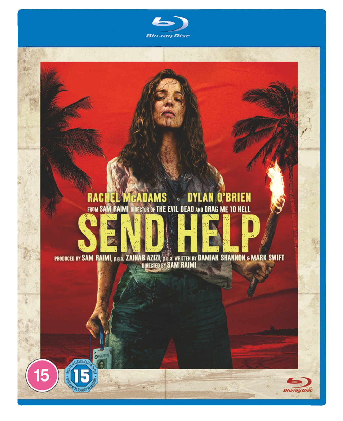 Send Help (Blu-ray) Dennis Haysbert Xavier Samuel Rachel McAdams (UK IMPORT)
