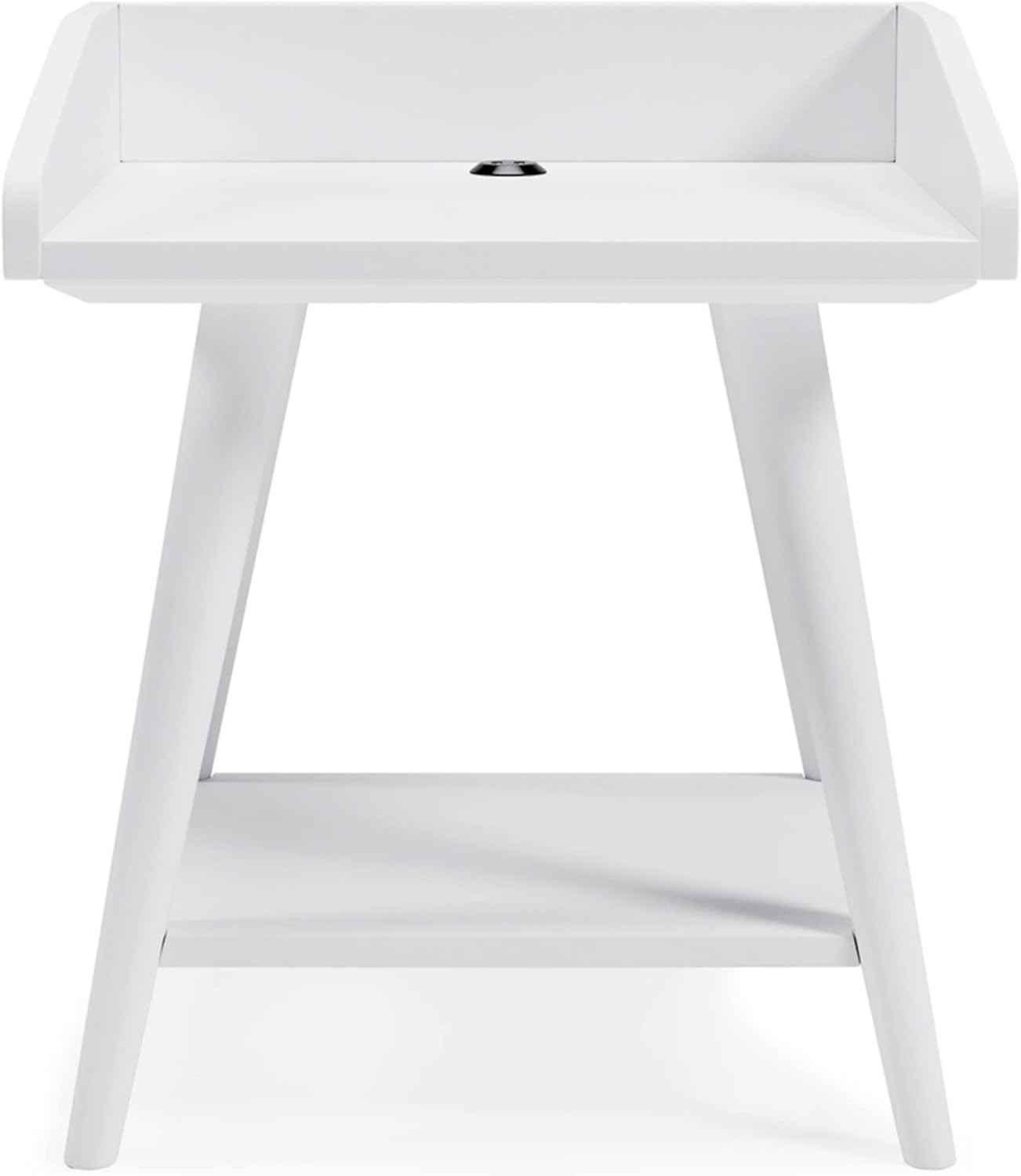 Modern White Accent Table by Blariden