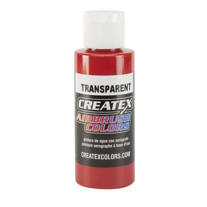 Createx Airbrush Colors 5137-02 Transparent Crimson 2 oz. Airbrush Paint