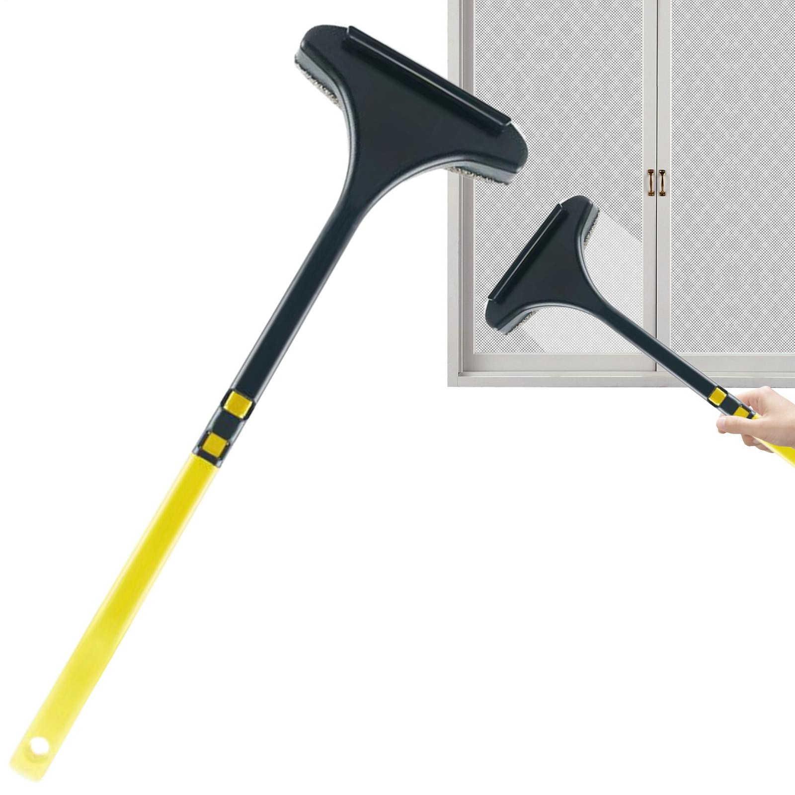 Multifunctional Glass Cleaner Screen Brush Double Sided Window Cleaning Tool