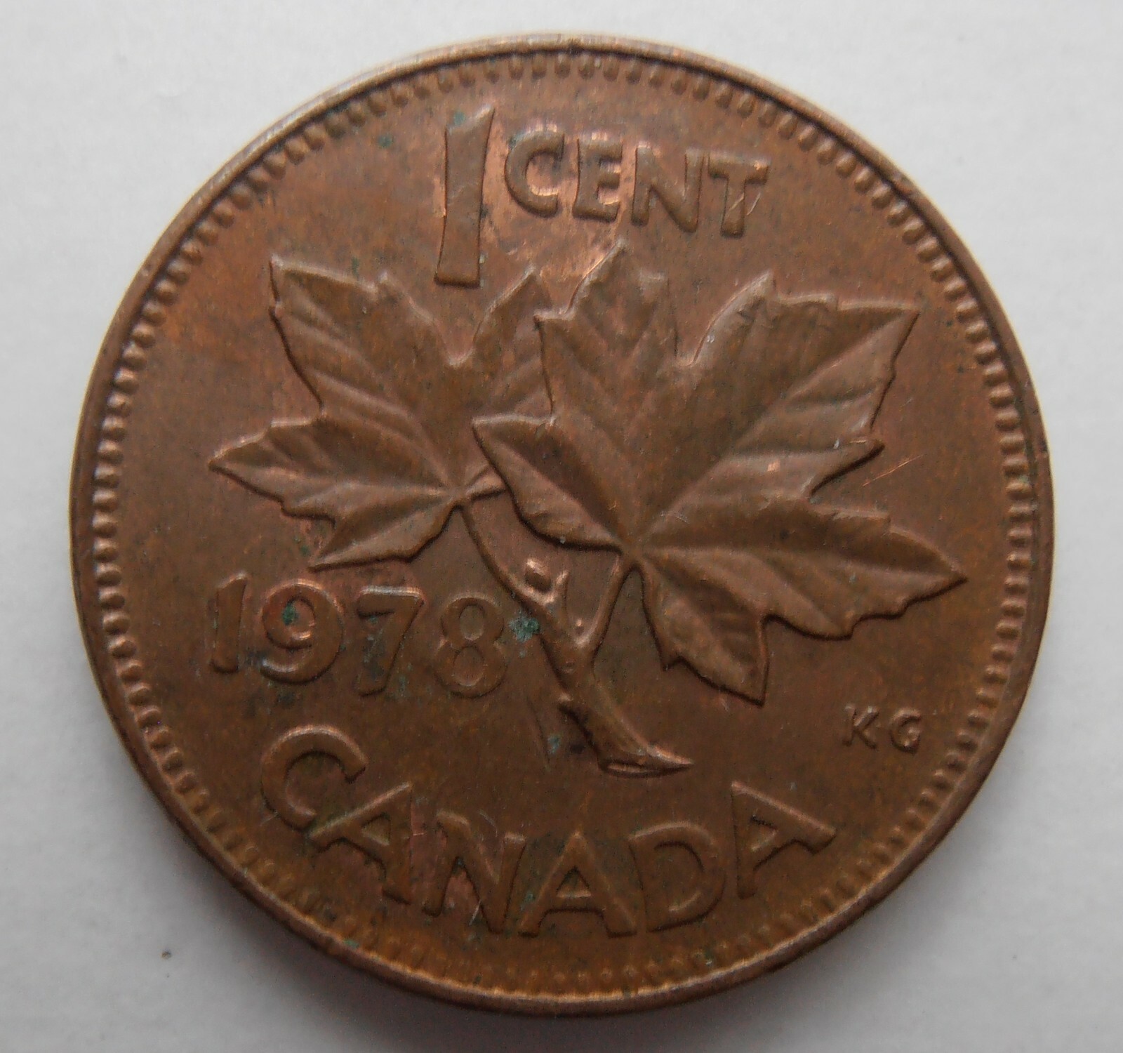 CANADA 1 CENT 1978
