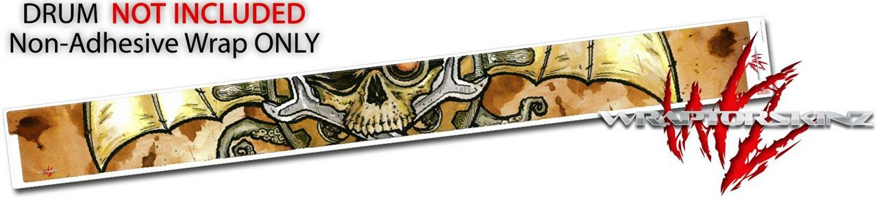 Wrap for Roland vDrum Shell PD140 Airship Pirate