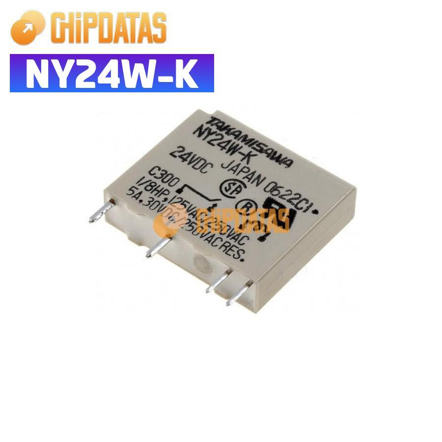 10PCS 4pins 24V NY24W-K TAKAMISAWA/FUJITSU Relay Best Quality Assurance #R10