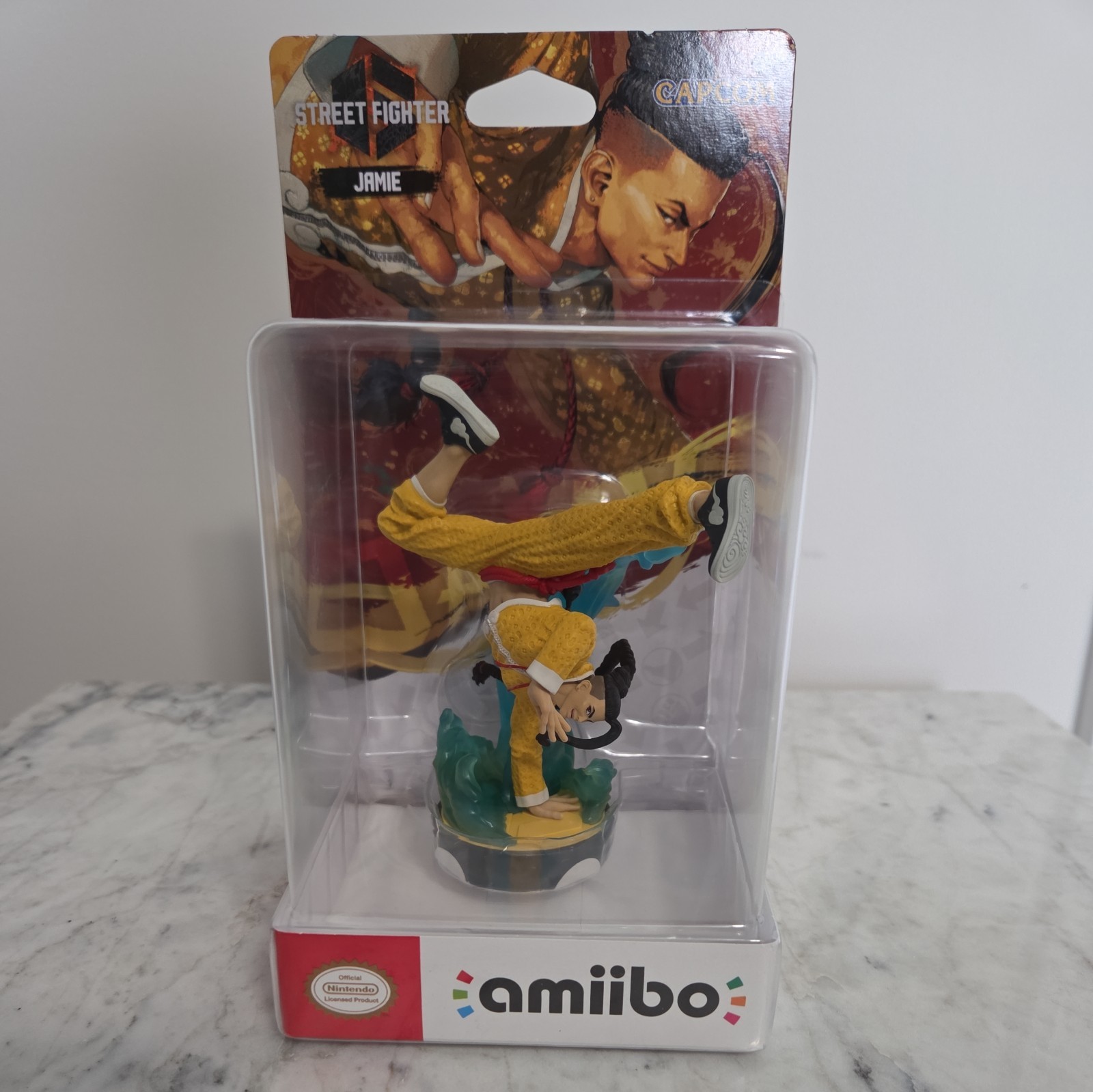 Nintendo amiibo STREET FIGHTER 6 Series Jamie Figure BRAND NEW SEALED