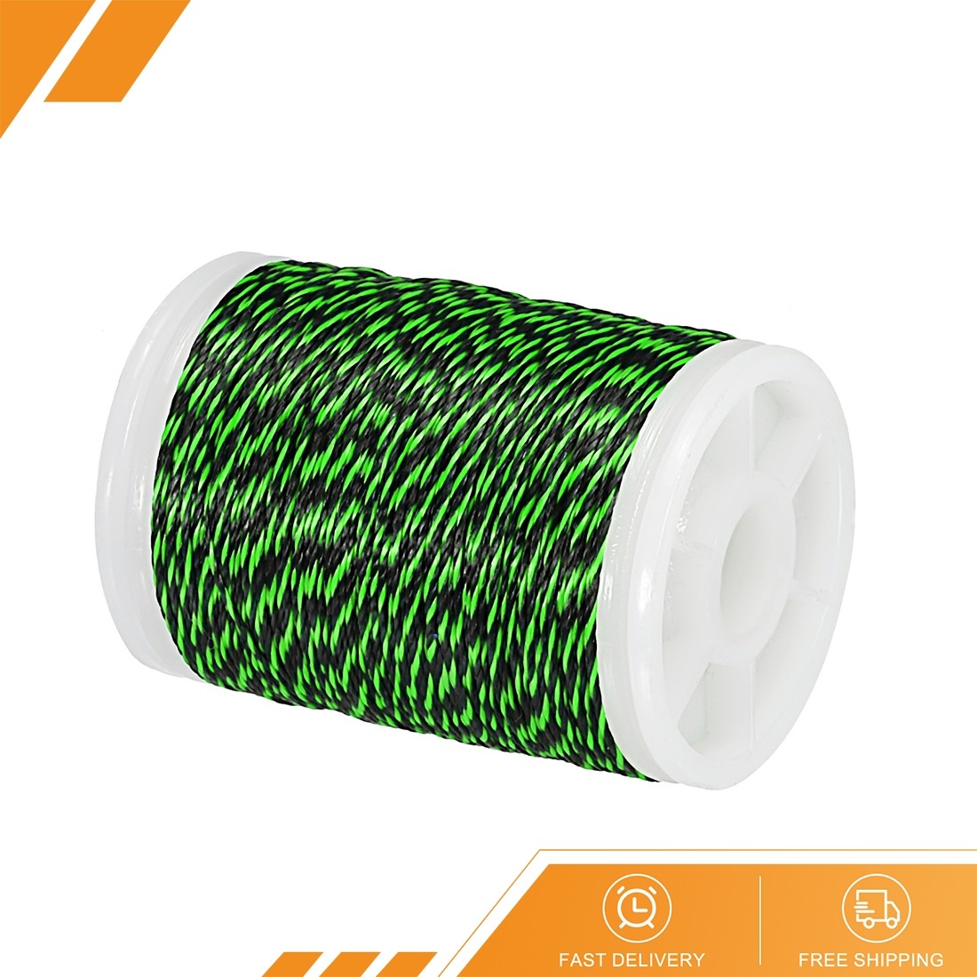 Archery Bow String Serving Thread 0.03" Dia Bowstring Thread Green - Black