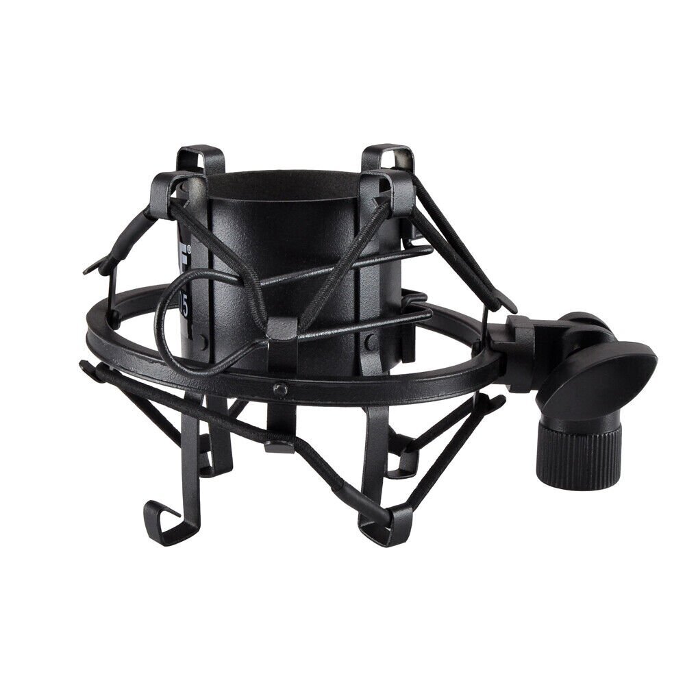 Pyle Anti-Vibration Studio Microphone Shock Mount Angle/Tilt Adjustable PSM05