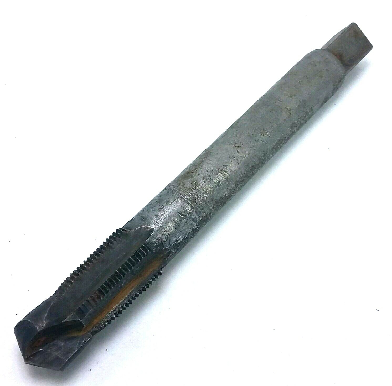 Vintage Carbon Steel MUELLER 1" Iron Pipe 10 1/2" Long Thread Bit - Part 75064 T