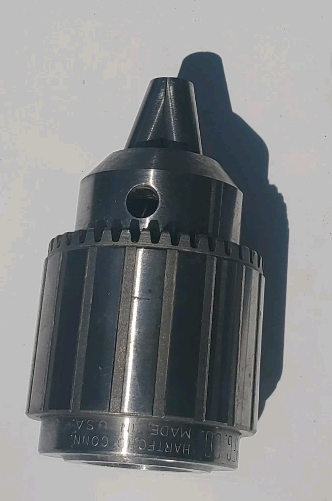 Jacobs No. 56B Headstock Chuck, 0 to 17/32" capacity, Hartford, USA, Atlas 6 in.