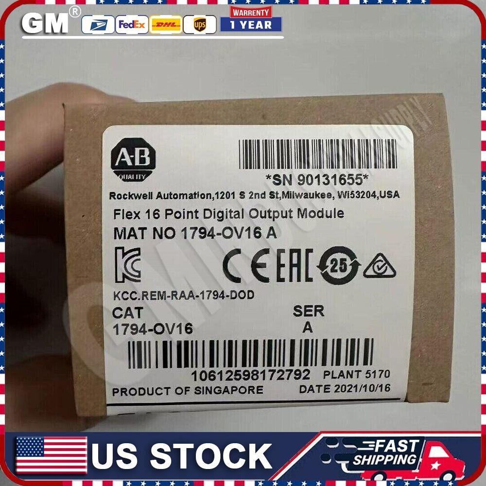 New Sealed 1794-OV16  Flex 16 Point Digital Output Module 1794OV16 US Free Tax