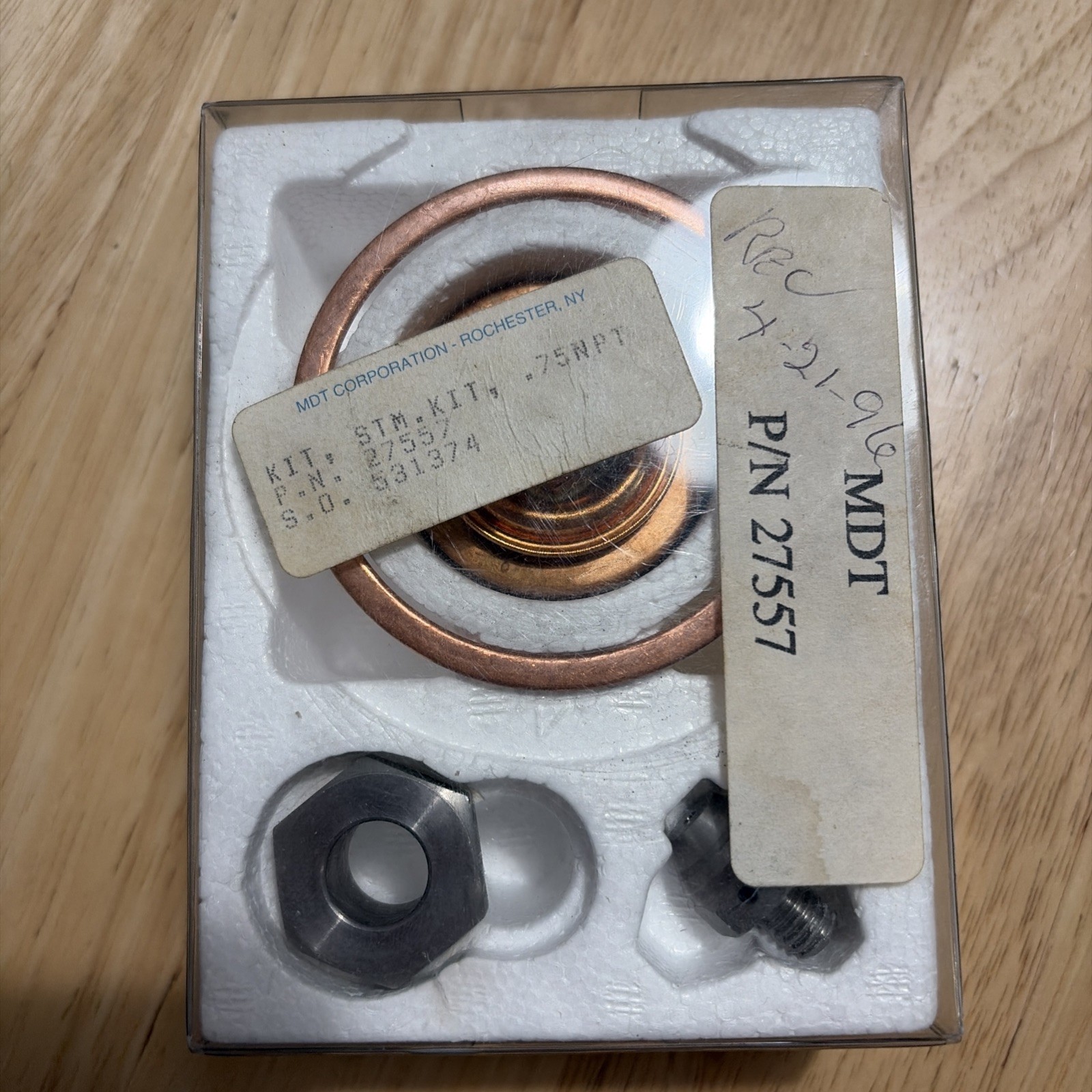 GETINGE / CASTLE Steam Trap 3/4 Rebuild Kit, New, P/N: 27557.