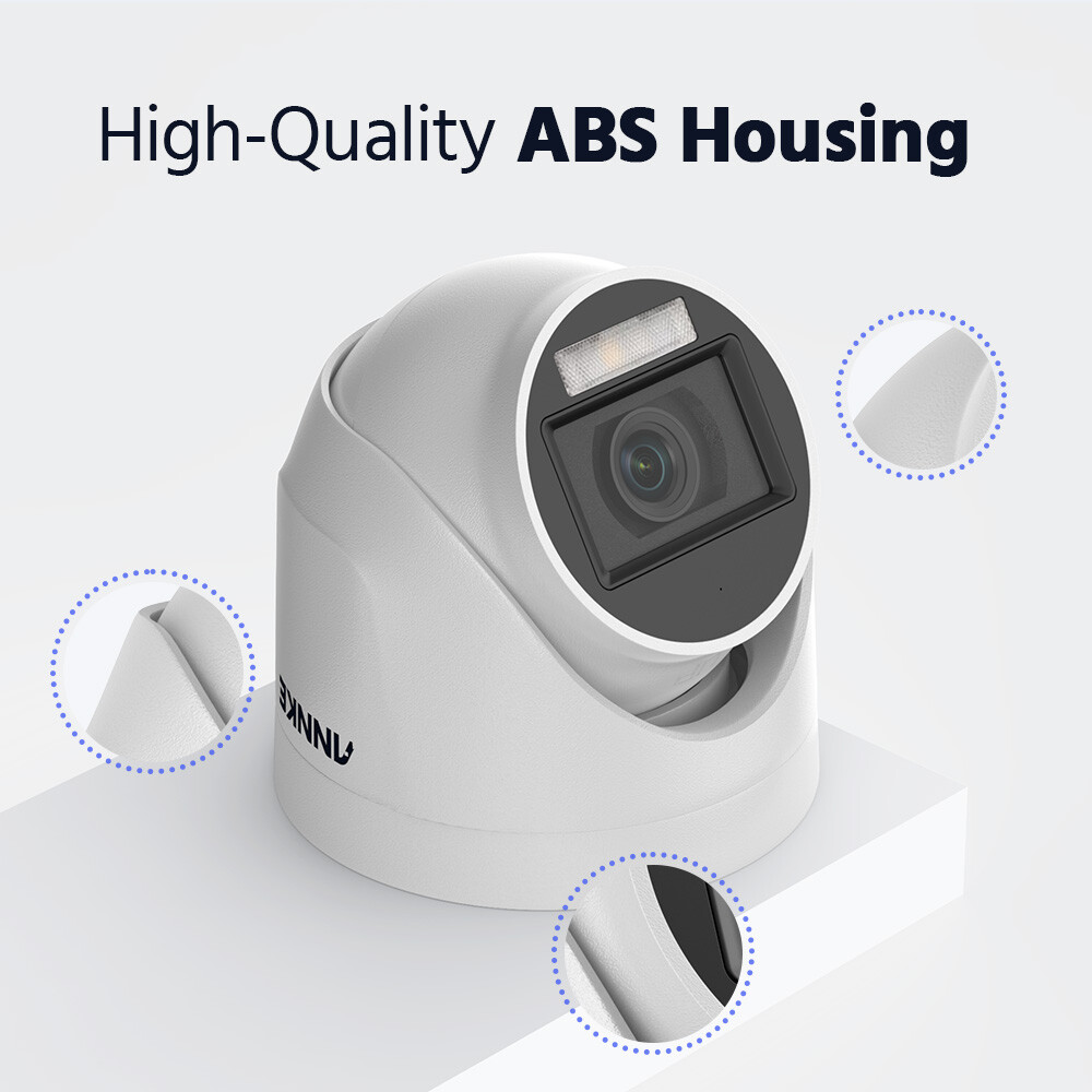 ANNKE 5MP CCTV Color Night Vision Security Camera Audio Recording Outdoor IP67