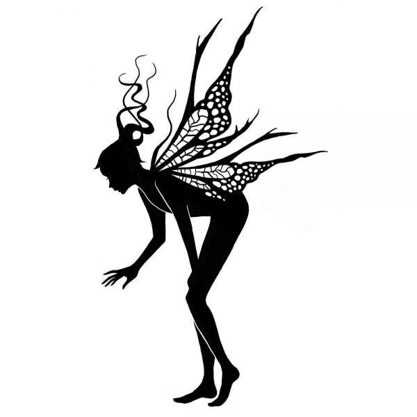 Bending Fairy Clear Stamp