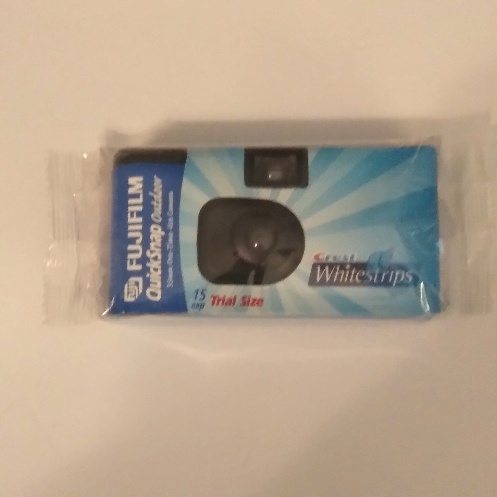 Vintage Fujifilm QuickSnap Outdoor 35mm One Time Use Camera Crest Whitestrips