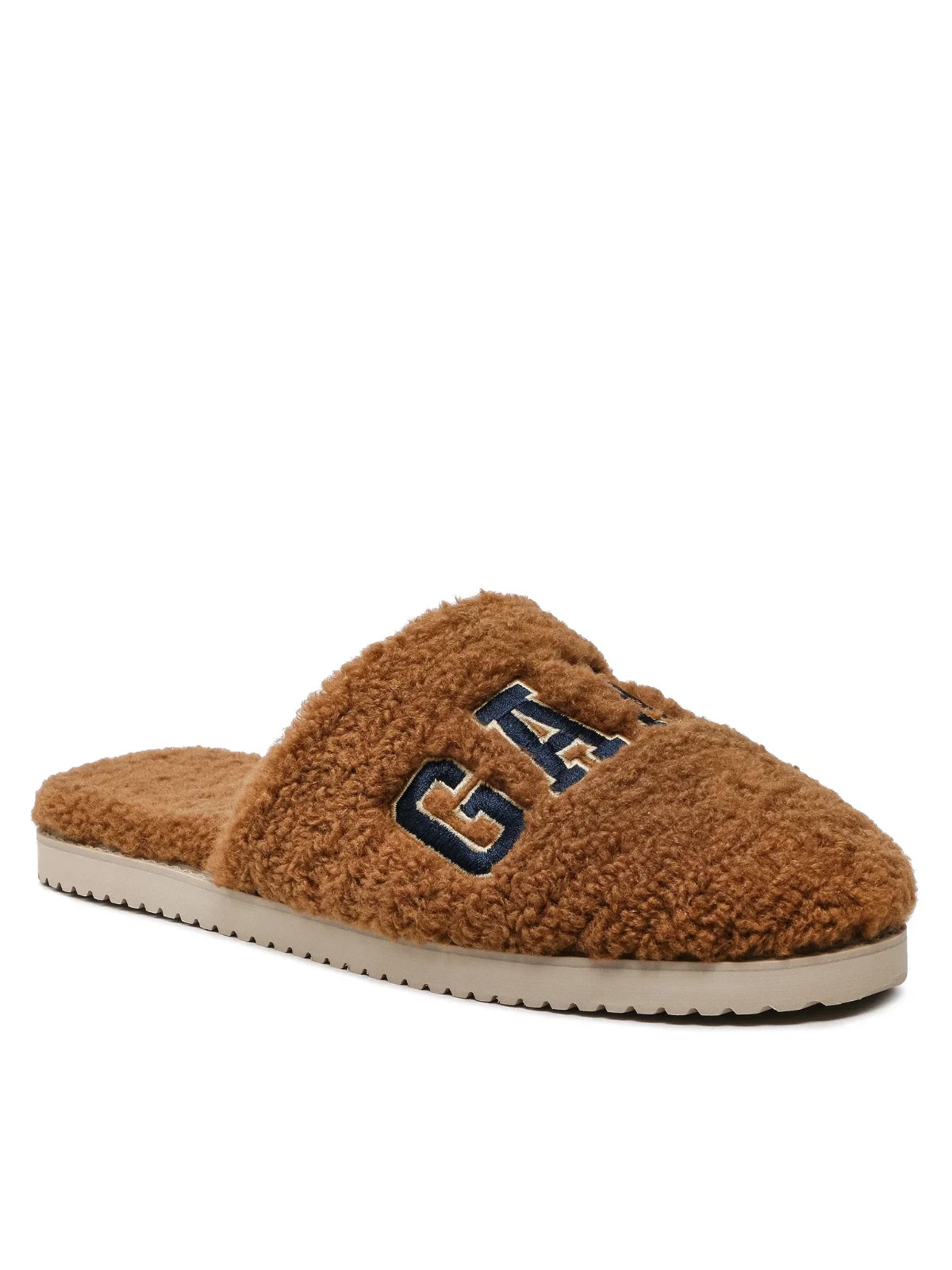 Gant Miltoon 25699358 Slipper Men US 10 Tobacco Brown Slip On Cozy Mule JOBB1490