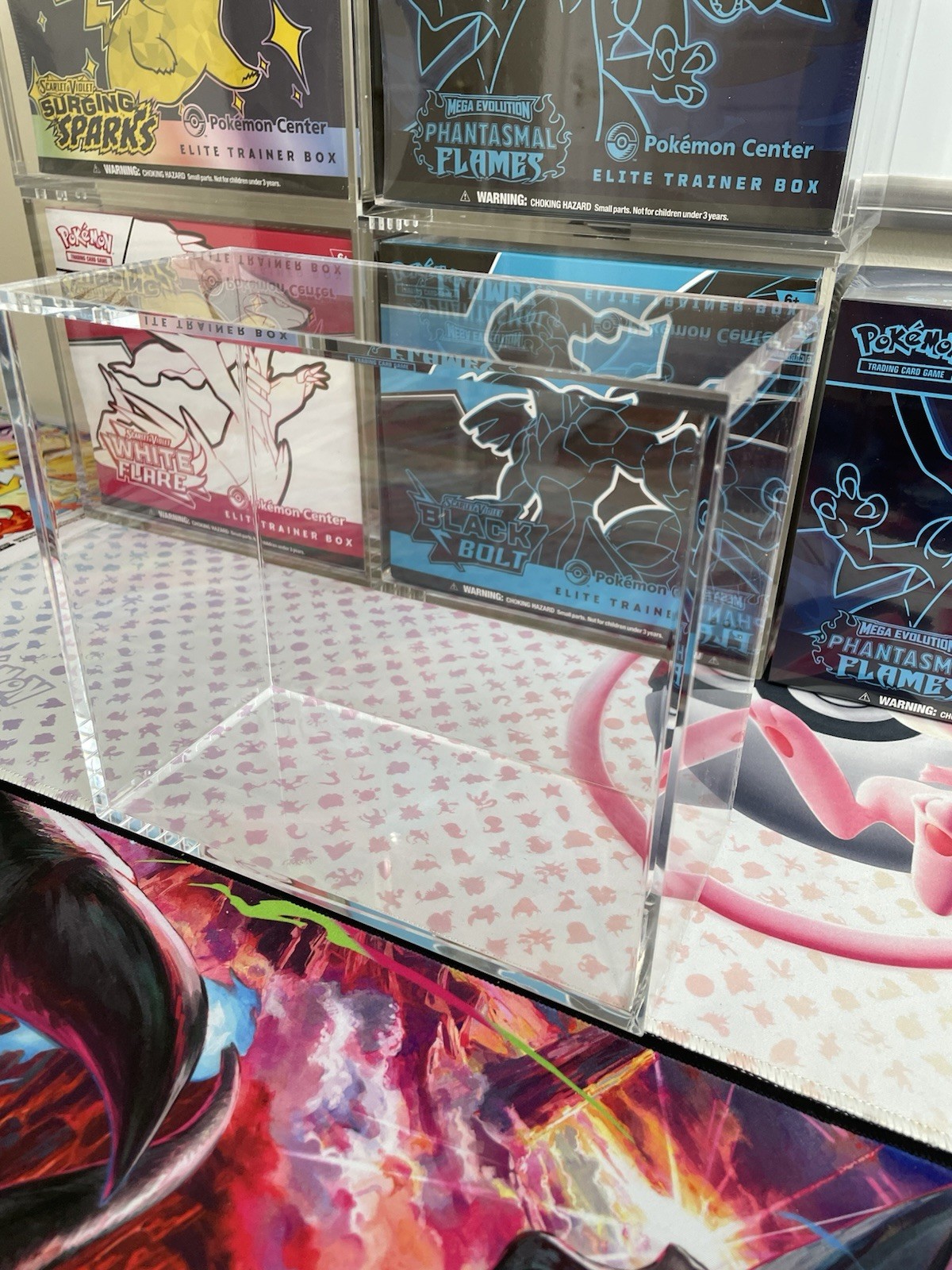 POKEMON ETB DISPLAY MAGNETIC CASE PROTECTOR ELITE TRAINER BOX PREMIUM QUALITY