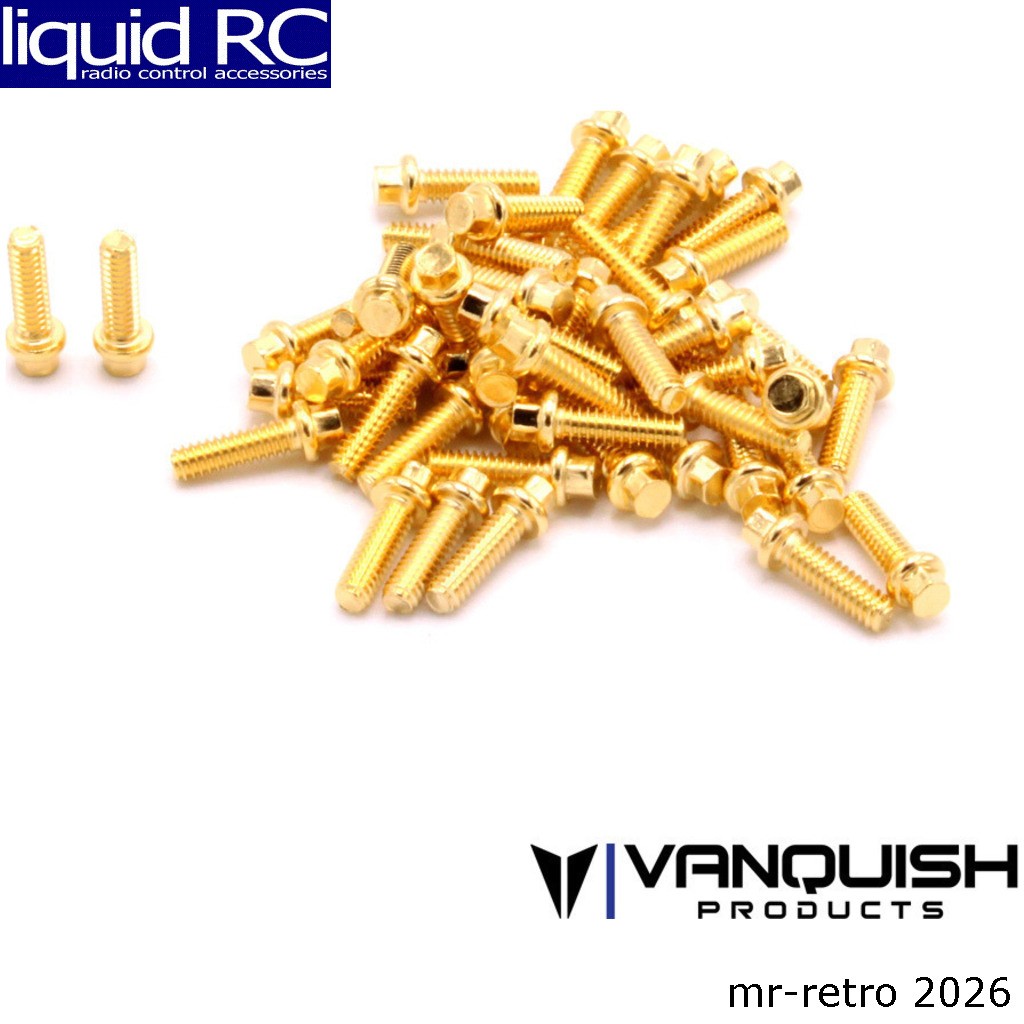 Vanquish Products 05004 Hex Scale Gr8 Wheel Screw Kit 50 Pieces