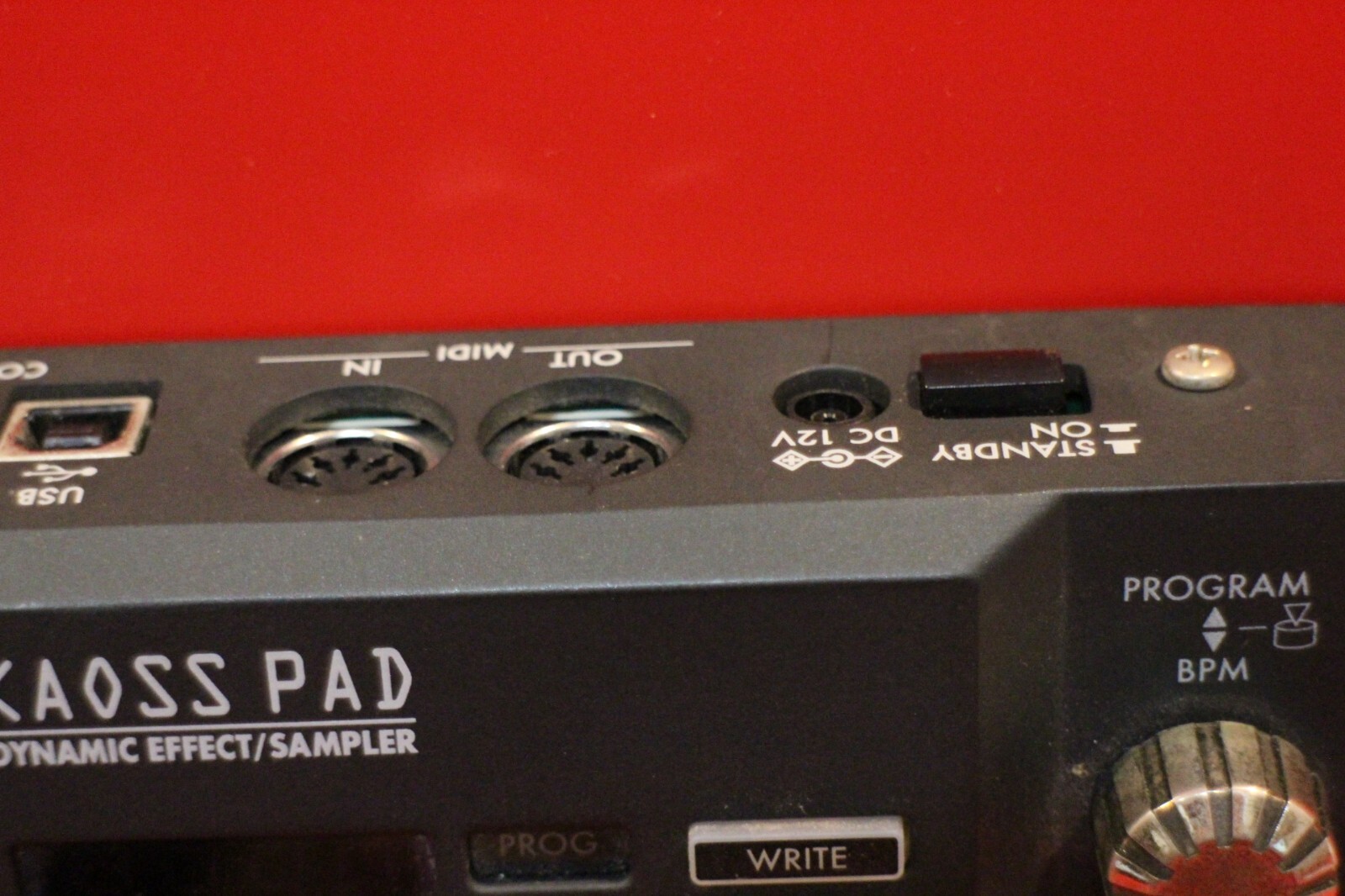 USED Korg KP-3 KAOSS PAD KP 3 Dynamic Effect Sampler sequencer U2297 240627