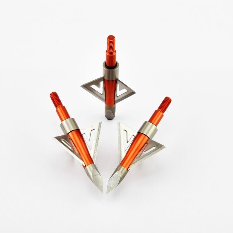 Wasp Havalon HV Fixed Blade 100 Gr Broadheads, 3 Pack with 6 Replacement Blades