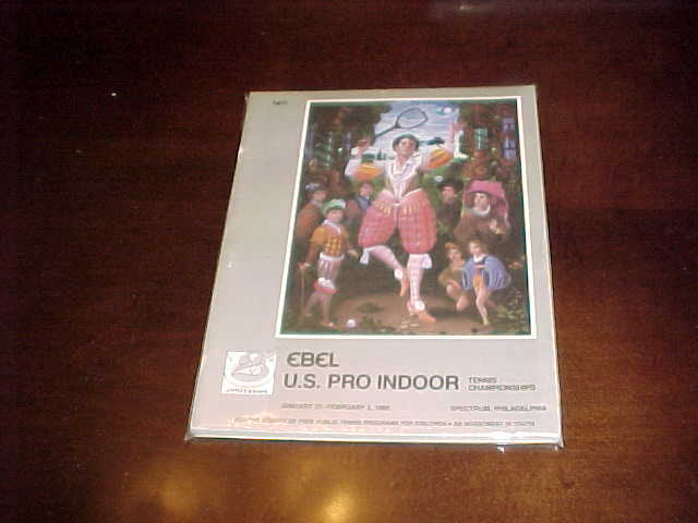 1988 Ebel US Pro Indoor Tennis Championships Program