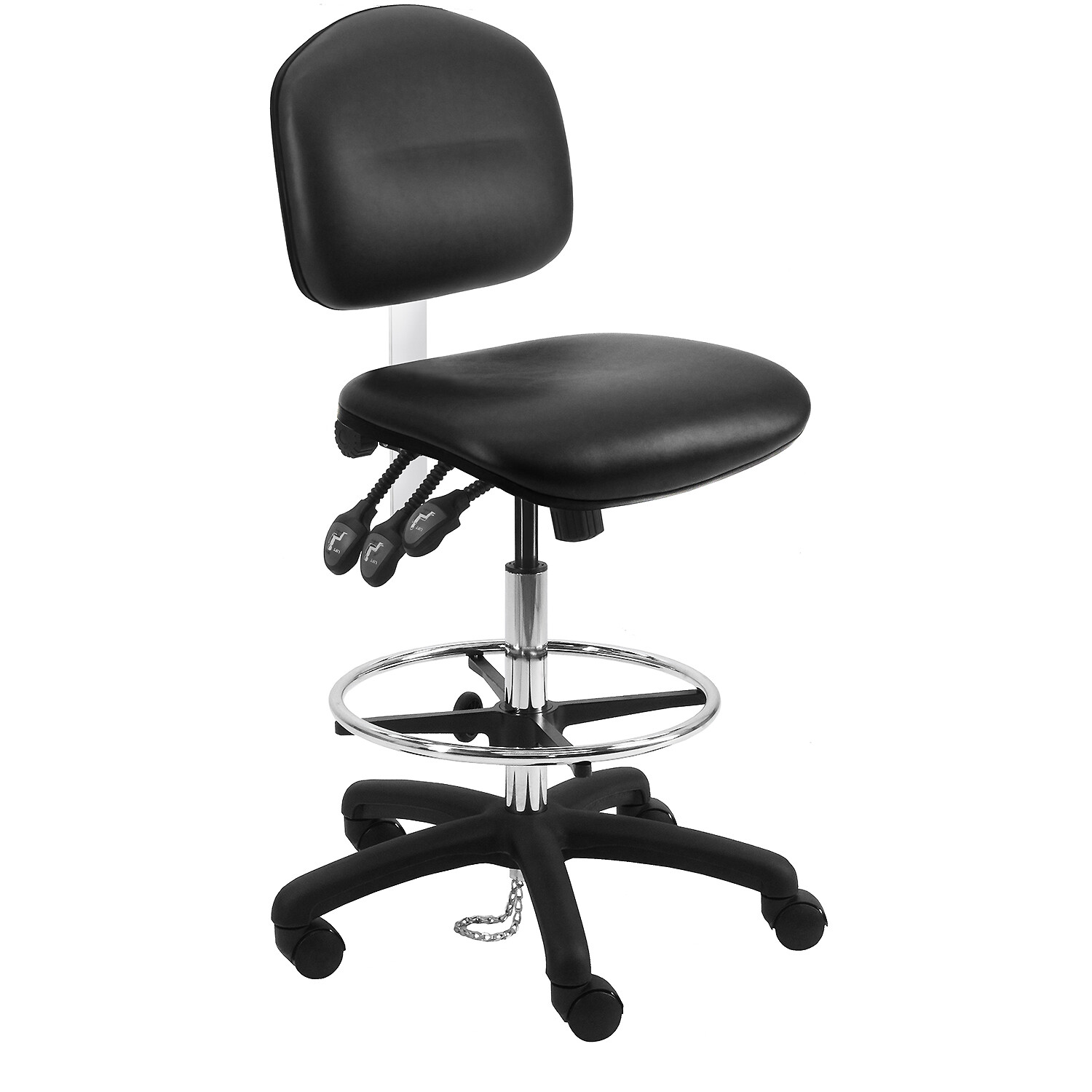 BenchPro Deluxe Heavy Duty ESD Anti Static VINYL Chair
