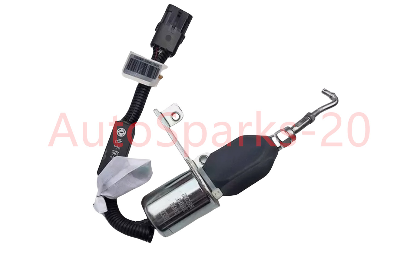 NEW 24V Fuel Shutoff Solenoid Valve 5301701 5304951 Fits For Cummins 4BT 4BTA
