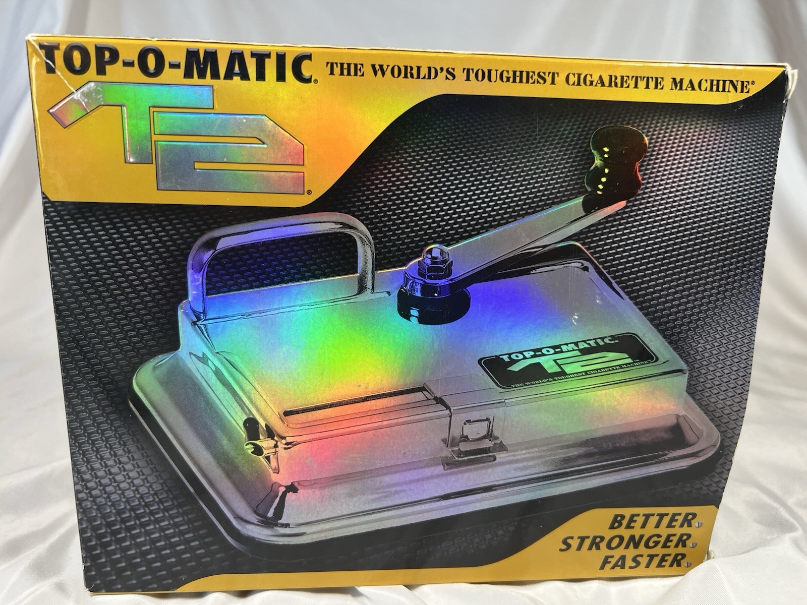 Top-O-Matic T2 Cigarette Rolling Machine W/Original Box