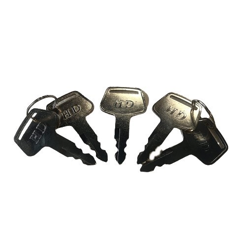 5 pcs keys KV02 719-10306001 Ignition FITS Various Kato Excavator  Grader Dozer