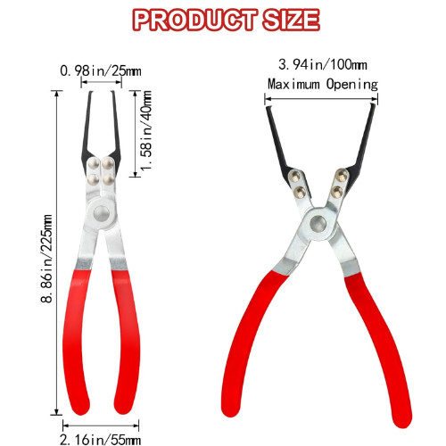Relay Puller Pliers and Fuse Puller Pliers, Fuse Puller Tool for Car, Automotive