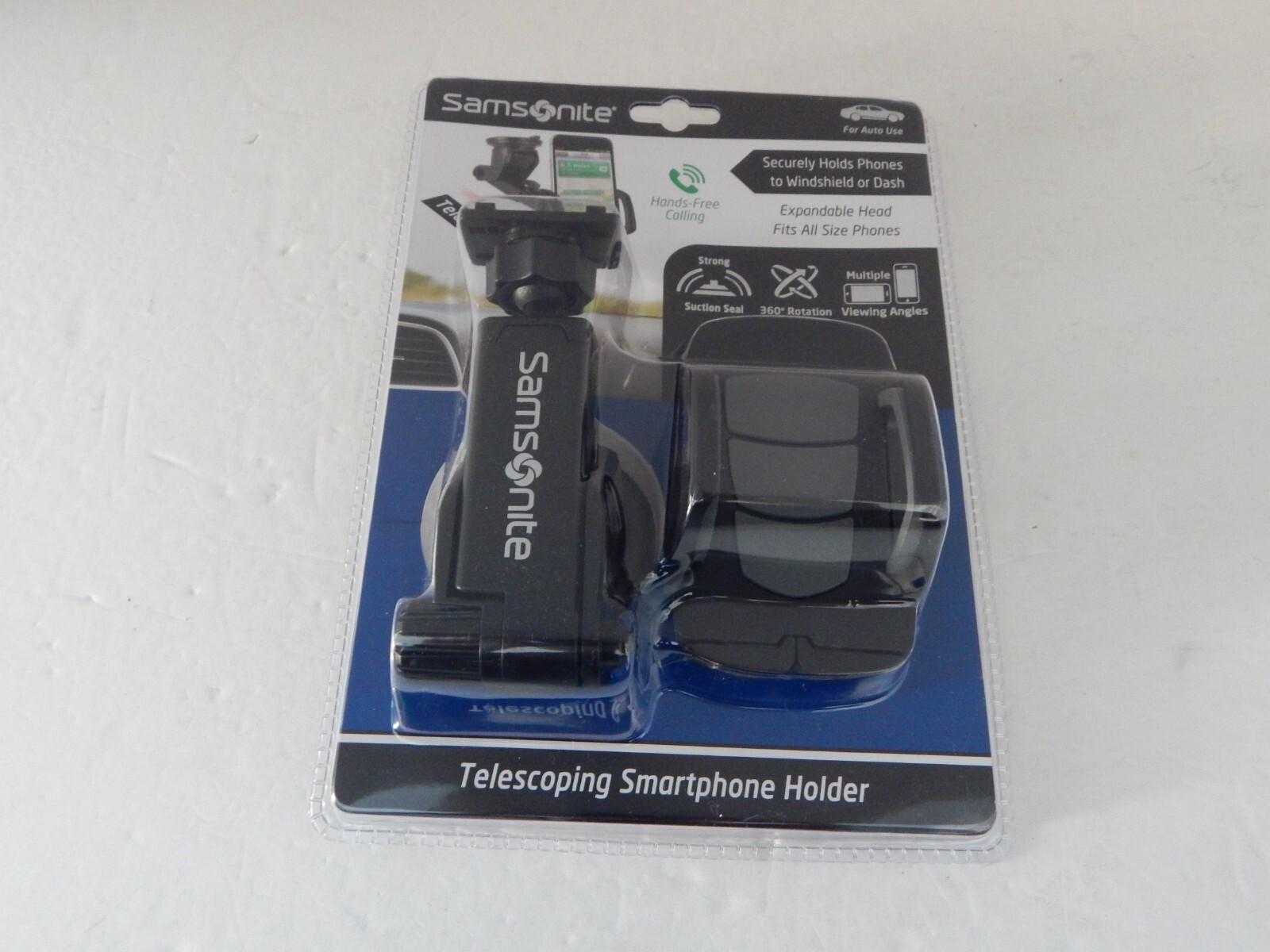 Samsonite SA5257 Universal Telescoping Car Smartphone Holder Mount