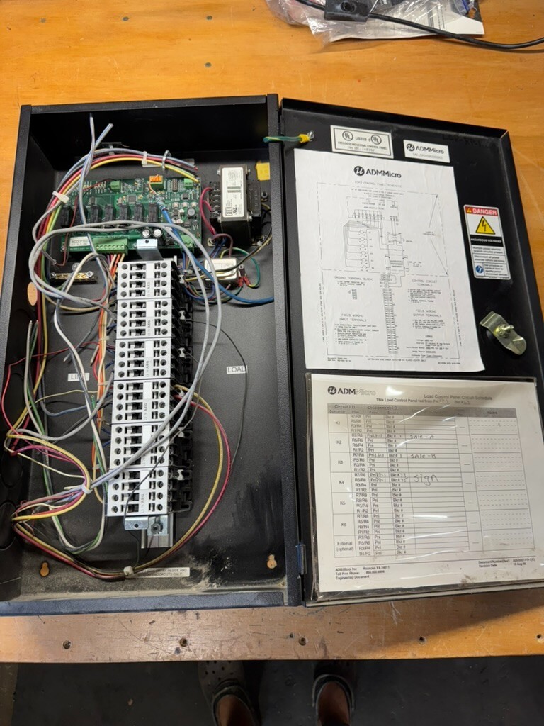 ADM MICRO LOAD CONTROL PANEL, MICRO ADM-LCP