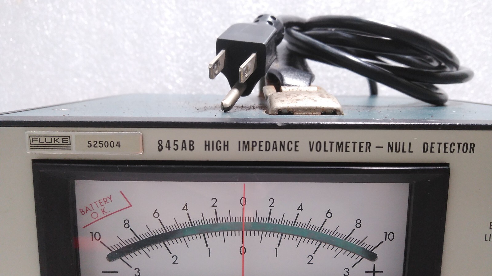 [Used] FLUKE / 845AB / HIGH IMPEDANCE VOLTMETER - NULL DETECTOR