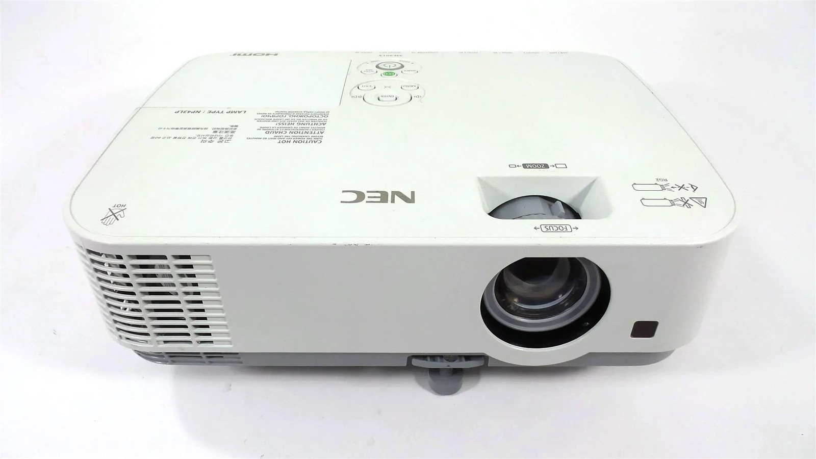 NEC NP-ME401X LCD Projector - HDMI - 4000 Lumens - Lamp Timer : 600 Hours