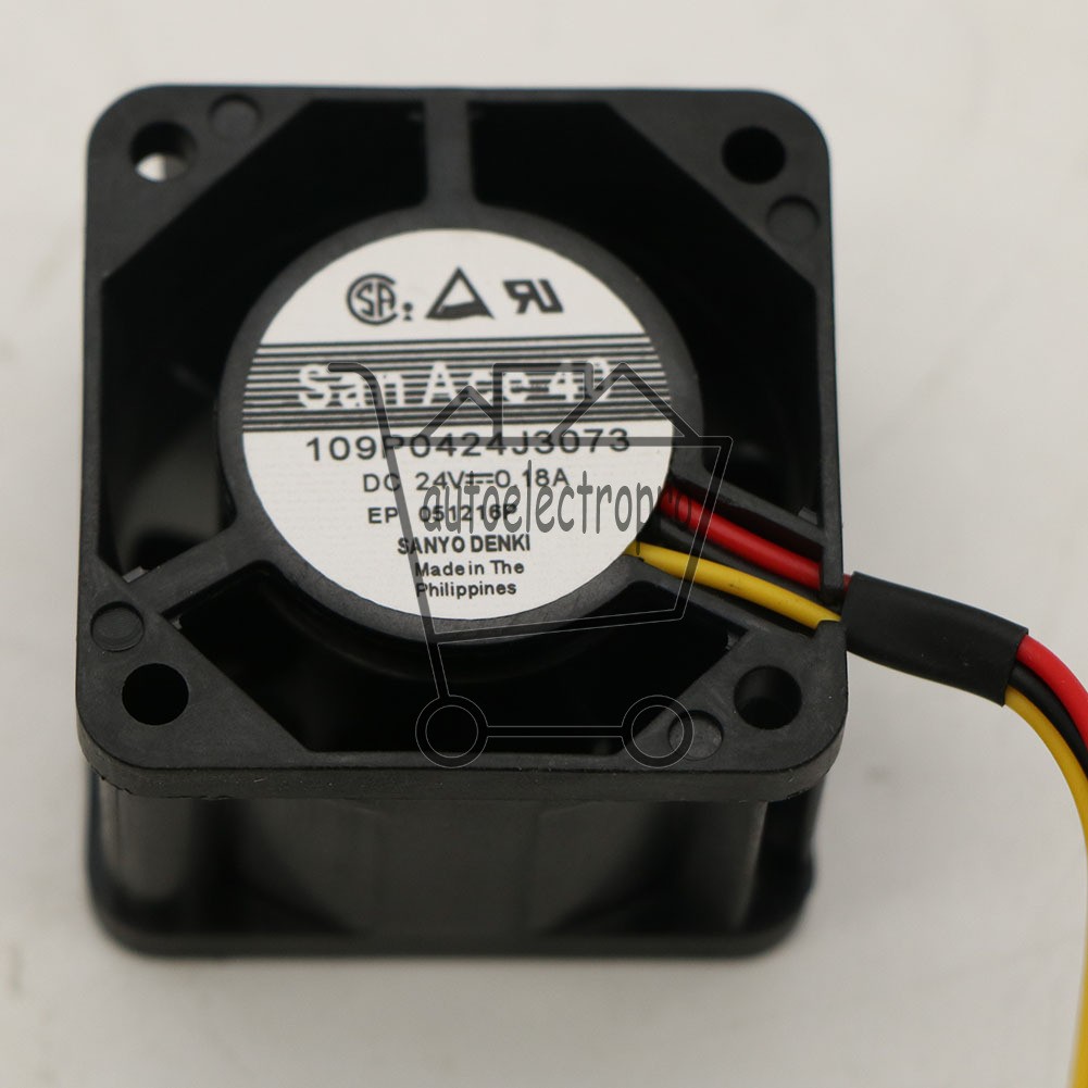 109P0424J3073 4028 24V 0.18A 176F3165 for Danfoss Inverter Cooling Fan 3Pin