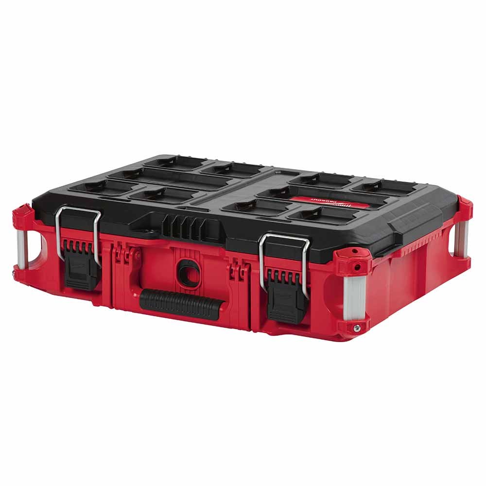 Milwaukee 48-22-8424 75-lbs IP65 Weather Seal PACKOUT Tool Box w/Organizer Bins