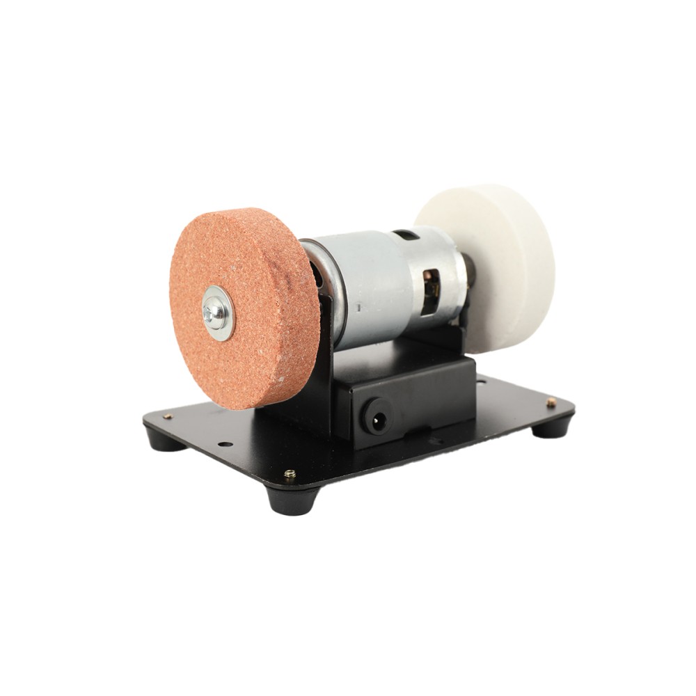 96W Electric Benchtop Grind Sander 12V-24V Variable Speed Table Grinding Machine
