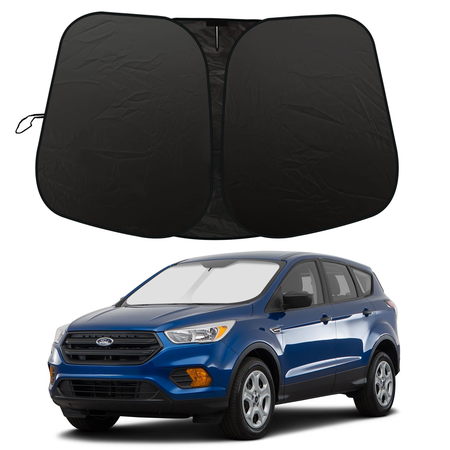 For 2013-2019 Ford Escape Windshield Sun Shade Heat Block Foldable  Protector