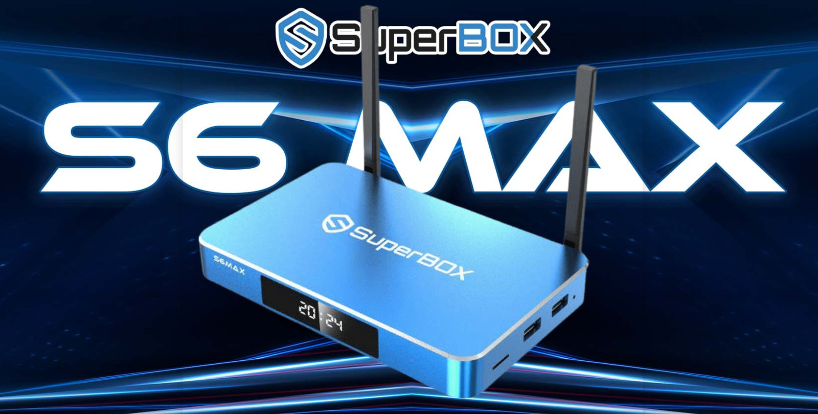 📺New SuperBox S6 Max Media Box 2025  Factory Sealed! 4GB + 64 GB  🚚 S6max