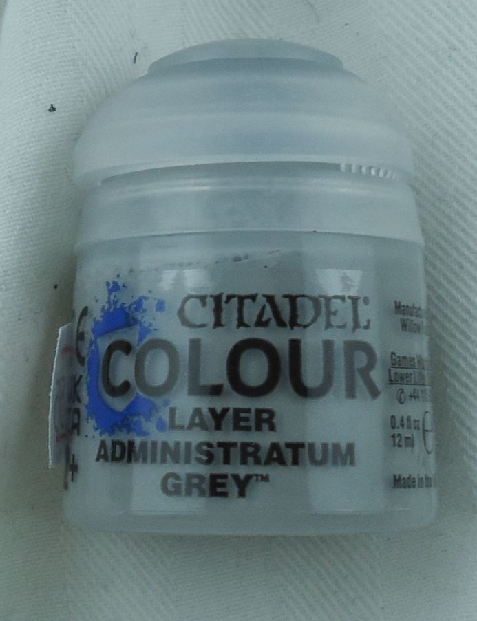 Citadel Layer Administratum Grey Acrylic Paint by Games Workshop GAW22-50