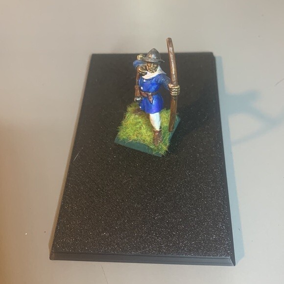 Pack of 2 60mm x 100mm Rectangle Solid Top Warhammer Wargames Bases