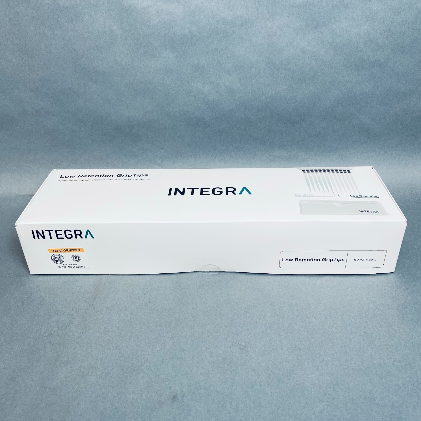 Integra Biosciences Pipette Tip 125 ul Filtered Sterile 5 Racks with 384 Tips Ea